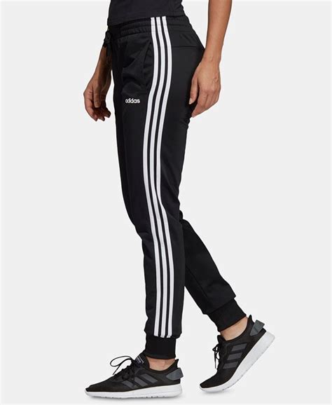 adidas 3-stripe joggers womens|adidas three stripes women's joggers.